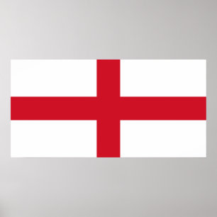 English Flag (England) Poster