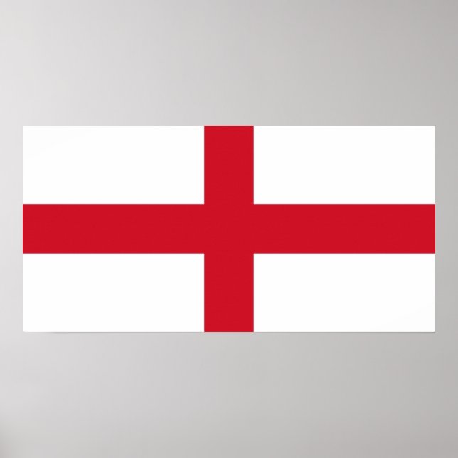 English Flag (England) Poster (Front)