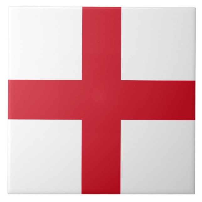 English Flag (England) Tile (Front)