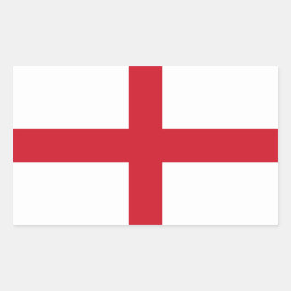 English Flag, Flag of England Rectangular Sticker