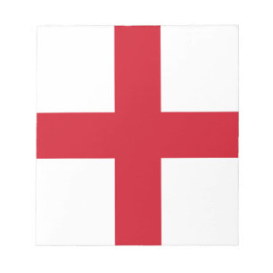 English flag notepad