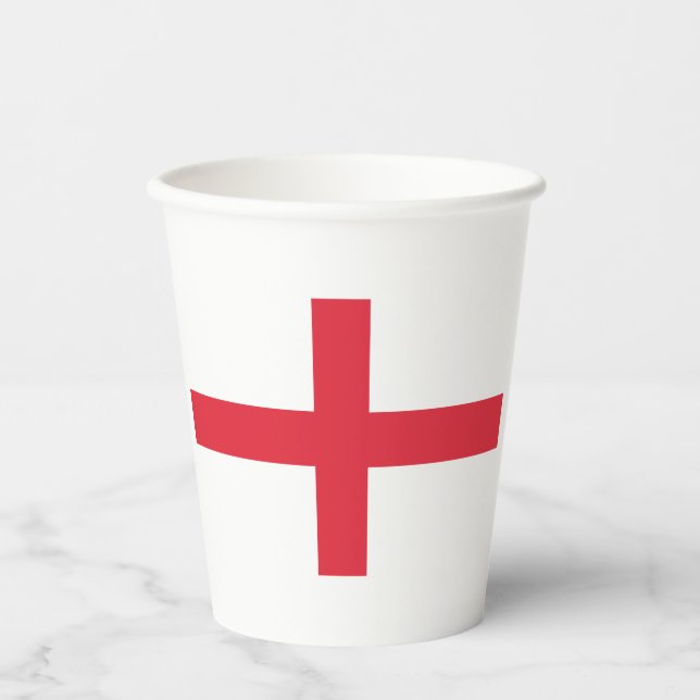 English flag paper cups (Front)