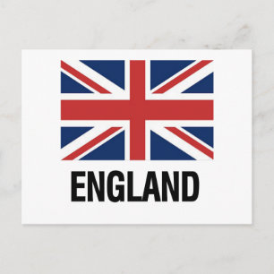 English Flag Postcard