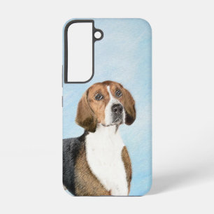 English Foxhound Painting - Cute Original Dog Art Samsung Galaxy Case