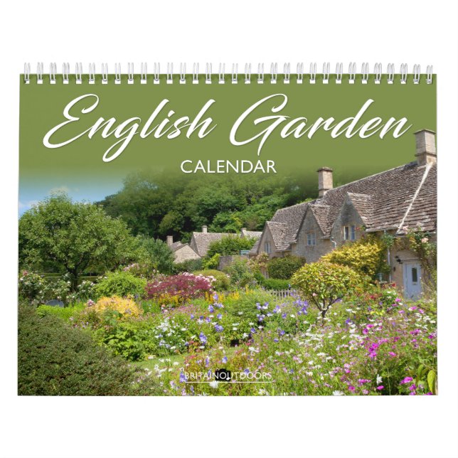 English Garden Calendar 2024 (Cover)