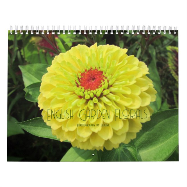 English Garden Florals 2024 Calendar (Cover)