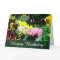 English Garden Florals Birthday Greeting Card