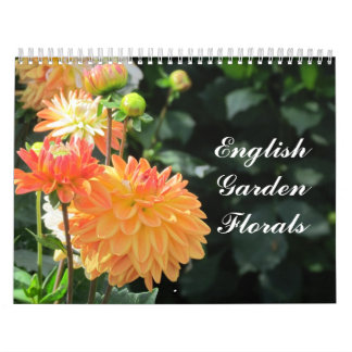 English Garden Florals Calendar