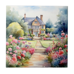 English Garden Landscape Tile