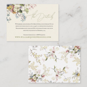 English Garden Party Enclosure Card
