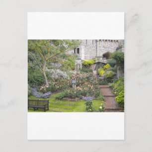English Garden Postcard