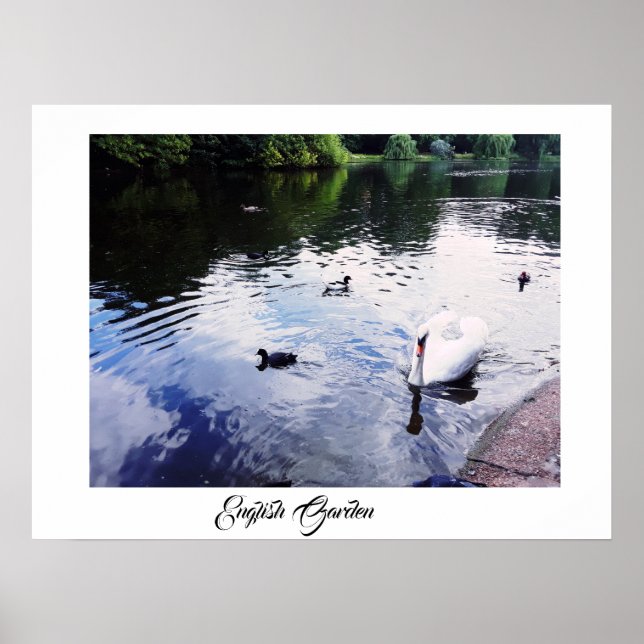 ENGLISH GARDEN poster (Front)