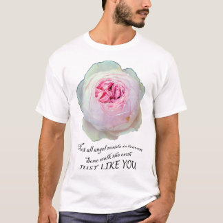English Garden Rose Earth Angel gardening rose  T-Shirt