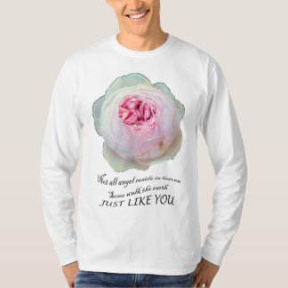 English Garden Rose Earth Angel gardening rose  T-Shirt