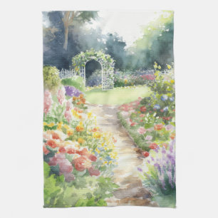 English Garden  Tea Towel