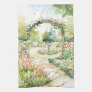 English Garden  Tea Towel