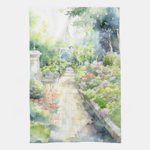 English Garden  Tea Towel