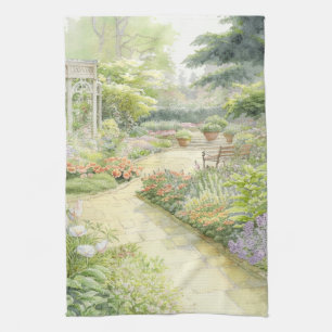 English Garden  Tea Towel