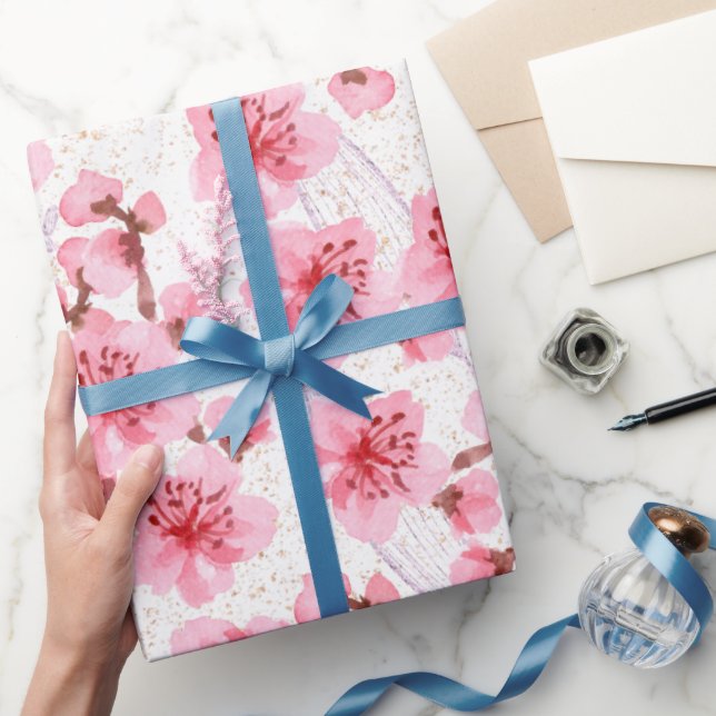 English Garden Vintage Flowers Wrapping Paper (Gifting)