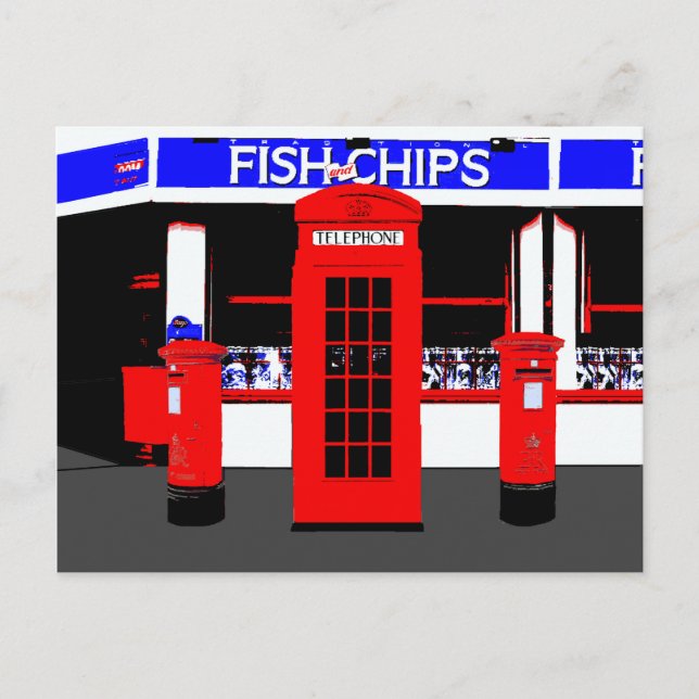 English Icons Postcard (Front)