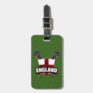 English Lacrosse Luggage Tag Template