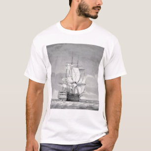 English Line-of-Battle Ship, 18th century T-Shirt