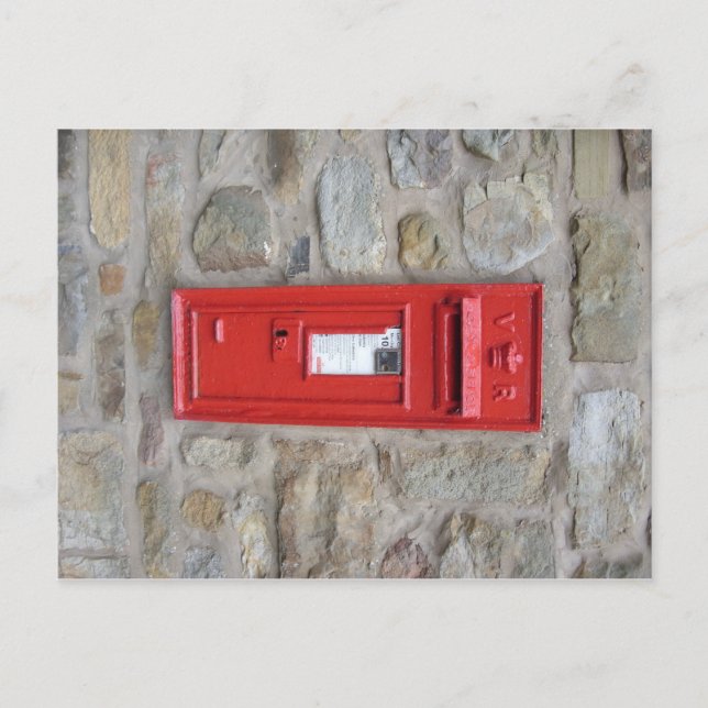 English mailbox postcard (Front)