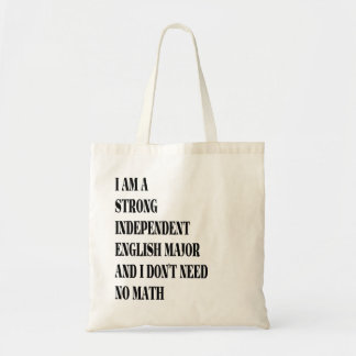 English Major Tote Bag