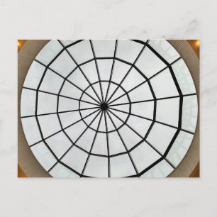 English Manor House Ceiling Holiday Postcard