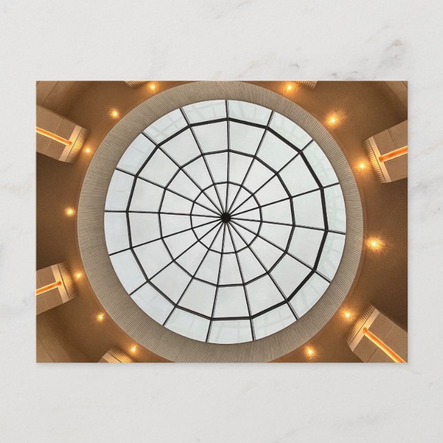 English Manor House Ceiling  Postcard (Front)