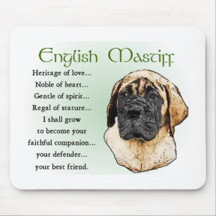 English Mastiff Art Gifts Mouse Pad