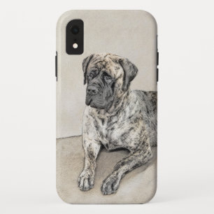 English Mastiff (Brindle) Painting - Dog Art Case-Mate iPhone Case