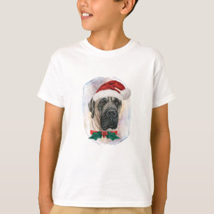English Mastiff Christmas Gifts For Dog Lovers T-Shirt