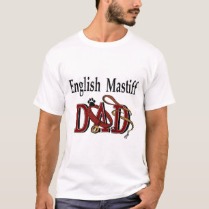 English Mastiff Dad Gifts T-Shirt
