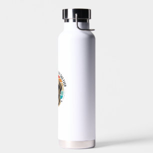 English Mastiff Dad Vintage Sunset Dog Vector Desi Water Bottle