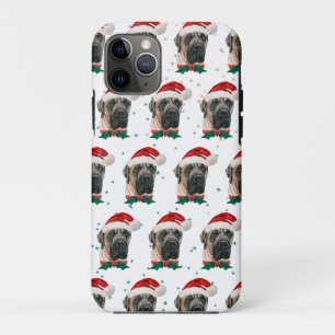 English Mastiff Dog Breed Christmas Case-Mate iPhone Case