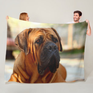 ENGLISH MASTIFF FLEECE BLANKET