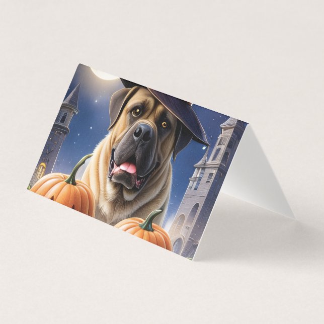 English Mastiff Great Dane Halloween (Front)