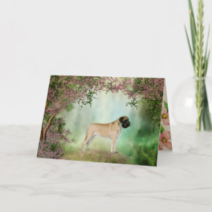 English Mastiff Greeting Card