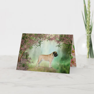English Mastiff Greeting Card