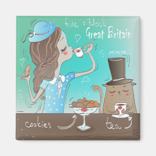 English Meal Magnet