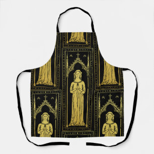 English Medieval Portrait 1300 Lady Joan Cobham  Apron