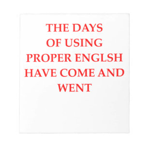 ENGLISH NOTEPAD