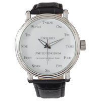 English Numbers Personalised Country Time Zone