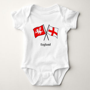 English Patriot Babygro Baby Bodysuit