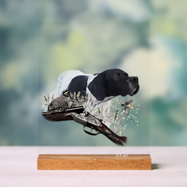 English Pointer  Acrylic Sign (Neutral)