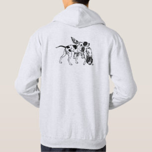 english pointer and setter hoodie