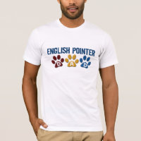 ENGLISH POINTER Dad Paw Print 1