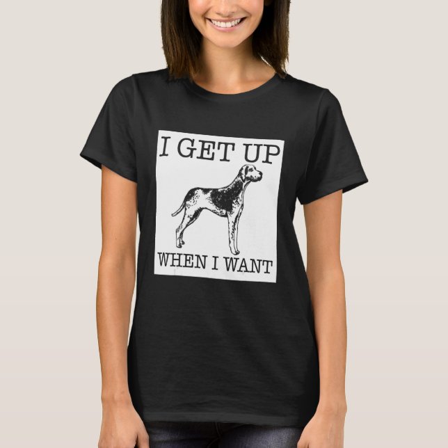 English Pointer  dog   1 T-Shirt (Front)