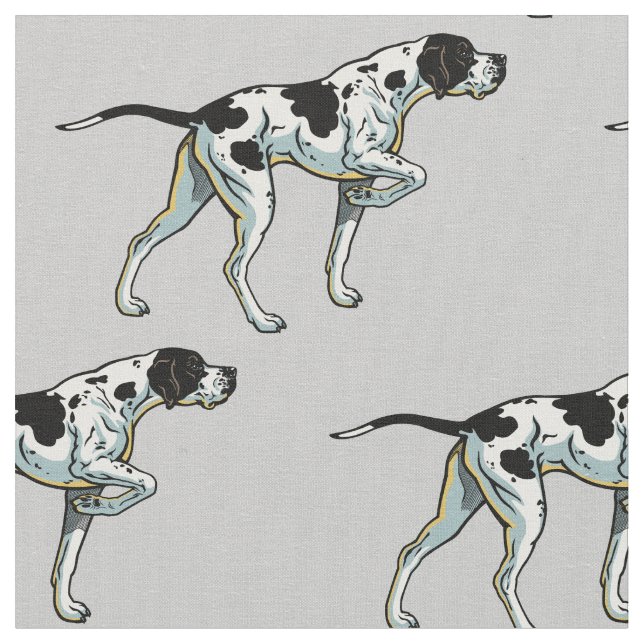 english pointer fabric (Close Up)